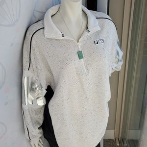 Victoria's Secret 1/4 zip Sweatshirt Sz. Large